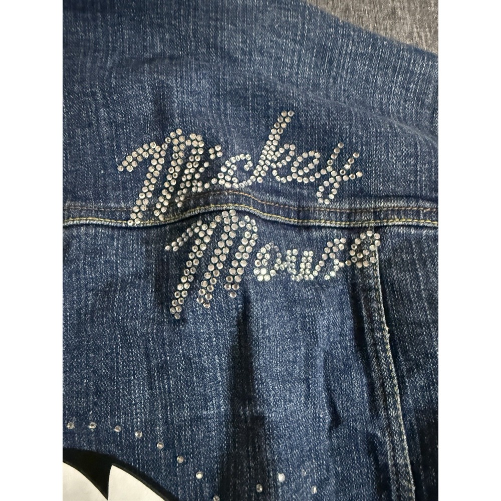 Disney Store Exclusive Retro Mickey Mouse Denim Jacket Since 1928 Sz S
